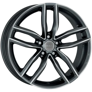 Mak Wheels – SARTHE – Gunmetal – 18″x8″ 28mm – Summer Wheels – F8080RHQM28WSX